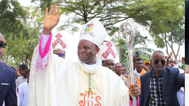  Ordination de Mgr Léonard Ndjadi Ndjate, Évêque auxiliaire de Kinshasa